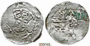 Денарий, Германия, Швабия, Heinrich II (1002-1024), м.д. Strassburg, Dbg. 920