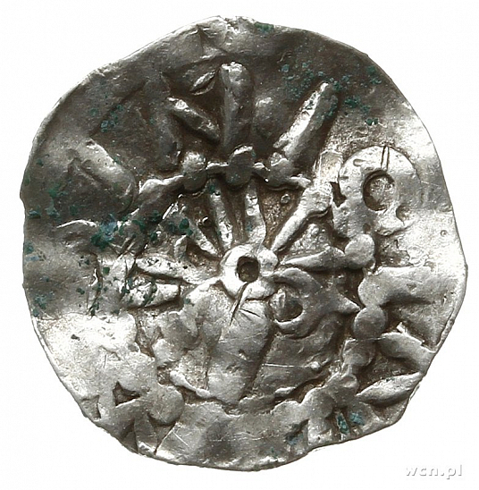 Денарий, Германия, Нижняя Лотарингия, Anonymous bishop, м.д. Jever, Dbg 1298