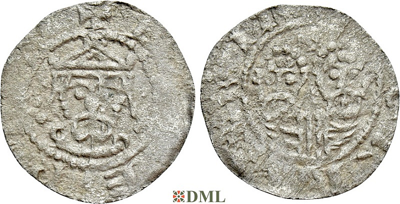Денарий, Германия, Нижняя Лотарингия, Gf. Egbert II (1068-1090), м.д. Stavoren, Ilisch 2000, 22.1