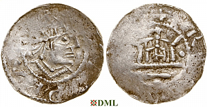 Денарий, Германия, Швабия, B. Uto III (950-965), м.д. Strasbourg, Dbg. 932