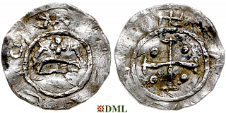 Денарий, Польша, Mieszko II (1013-1025)
