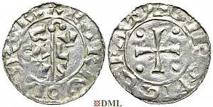 Денарий, Германия, Нижняя Лотарингия, B. Bernold (1040-1054), м.д. Groningen, Ilisch 2000 18.3