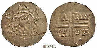 Денарий, Германия, Нижняя Лотарингия, Gr. Hermann (1020-1051), м.д. Emden
