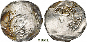 Денарий, Германия, Нижняя Лотарингия, Henri de Verdun (1075-1091), м.д. Luttich, Ilisch 2014, 34.39