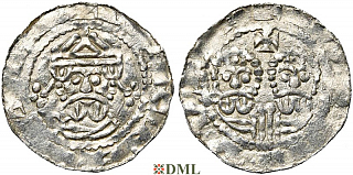Денарий, Германия, Нижняя Лотарингия, Gf. Egbert II (1068-1090), м.д. Bolsward