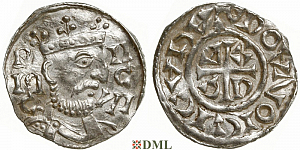 Денарий, Германия, Бавария, Heinrich III (1039-1056), м.д. Regensburg, Hahn 1976, 38A.4
