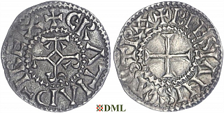 Денье, Каролинги, Charles le Chauve (840-877), м.д. Blois, Depeyrot 160
