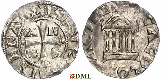 Денарий, Германия, Нижняя Лотарингия, Anno II (1056-1075), м.д. Koln, Dbg. 391