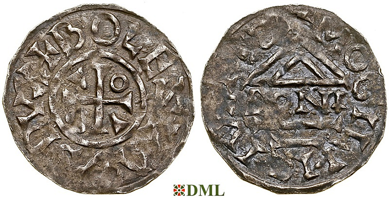 Денарий, Польша, Boleslaw I (992-1025)