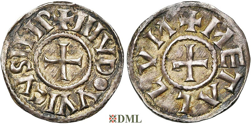 Денарий, Каролинги, Charlemagne (768-814), м.д. Melle