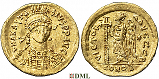 Солид, Византия, Anastase I (491-518) , м.д. Constantinople