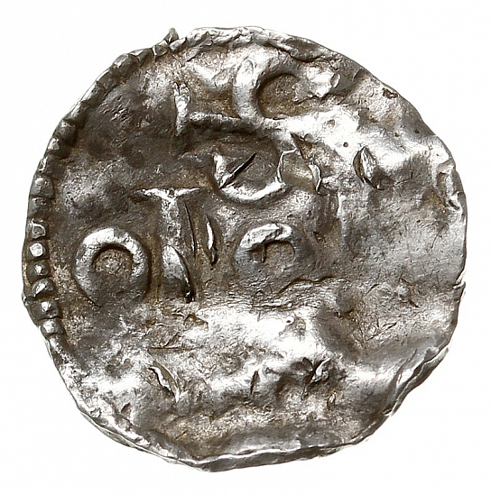 Денарий, Германия, Нижняя Лотарингия, Otto I (962-973) или Otto II (973-983), м.д. Koln, Dbg. 333