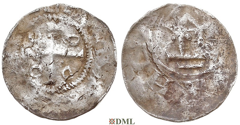 Денарий, Германия, Саксония, Нижняя Саксония, м.д. Goslar, type OAP