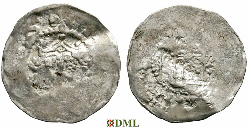 Денарий, Германия, Франкония, Luitpold (1051-1059), м.д. Mainz, Dbg. 807