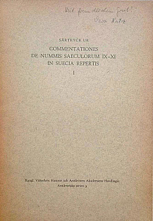 Hatz V. Zur Frage der Otto-Adelheid-Pfennige. Versuch einer Systematisierung auf Grund des schwedischen Fundmaterials // Commentationes de nummis saeculorum IX–XI in Suecia repertis. Bd. 1. Stockholm: Almqvist & Wiksell, 1961.