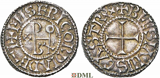 Денье, Каролинги, Eudes (887-898), м.д. Blois, Depeyrot 163