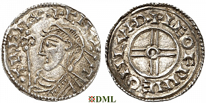 Денарий, Англия, Cnut (1016-1035), м.д. London, монетарий Leofwine, North 790