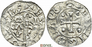 Денарий, Германия, Нижняя Лотарингия, B. Bernold (1040-1054), м.д. Groningen, Ilisch 2000 18.3