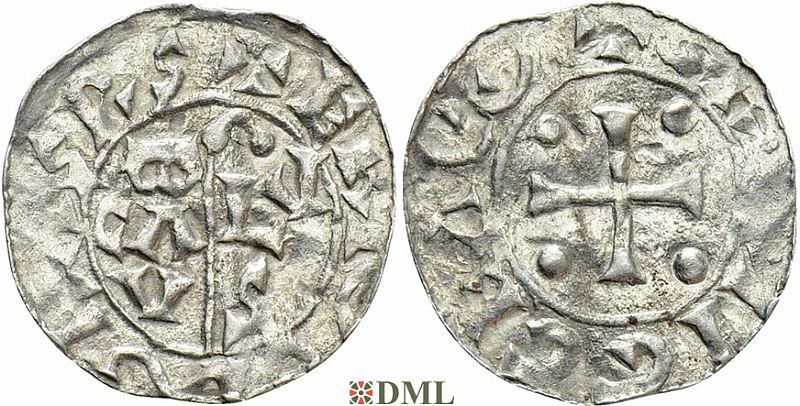 Денарий, Германия, Нижняя Лотарингия, B. Bernold (1040-1054), м.д. Groningen, Ilisch 2000 18.3
