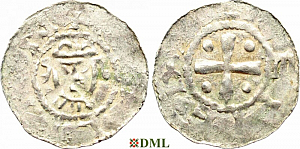 Денарий, Германия, Нижняя Лотарингия, Hermann (1059-1074), м.д. Jever, Dbg. 596