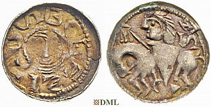 Денарий, Польша, Bolesław II (1058-1080)
