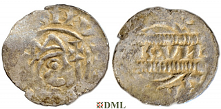 Денарий, Германия, Нижняя Лотарингия, Bruno III (1050-1057), м.д. Dokkum, Ilisch 2000, 21.19