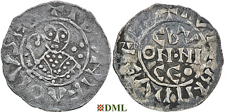 Денарий, Германия, Нижняя Лотарингия, Bernold (1040-1054), м.д. Groningen, Ilisch 2000 18.1