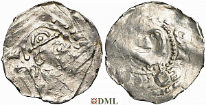 Денарий, Германия, Нижняя Лотарингия, Heinrich III (1039-1046), м.д. Aachen, Ilisch 2014, 50.17