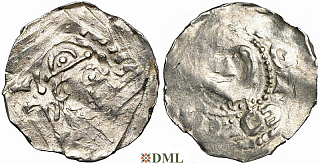 Денарий, Германия, Нижняя Лотарингия, Heinrich III (1039-1046), м.д. Aachen, Ilisch 2014, 50.17