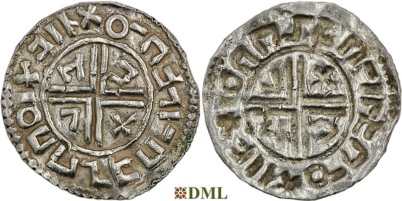 Денарий, Скандинавские страны, Anonymous bishop, Malmer 9.000.1054