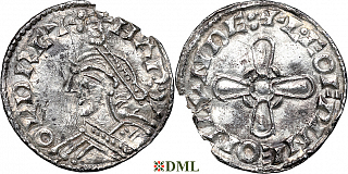 Денарий, Англия, Harold I (1035-1040), м.д. London, монетарий Leofwine, North 802