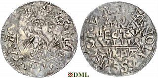 Денарий, Германия, Нижняя Лотарингия, Bernold (1027-1054), м.д. Utrecht, Ilisch 2000, 10.4