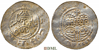 Денарий, Германия, Нижняя Лотарингия, Gf. Egbert II (1068-1090), м.д. Leeuwarden, Ilisch 2000 22.10