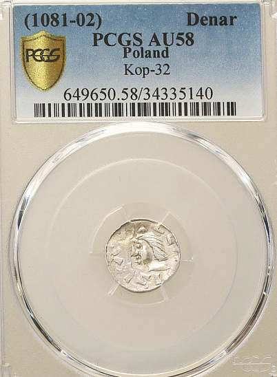 Денарий, Польша, Wladyslaw I (1081-1102)