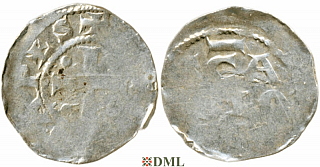 Денарий, Германия, Нижняя Лотарингия, K. Heinrich II (1014-1024), м.д. Koln