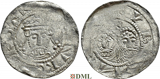 Денарий, Германия, Саксония, Heinrich III (1046-1056), м.д. Goslar, Dbg. 667