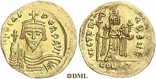 Солид, Византия, Focas (602-610), м.д. Constantinople