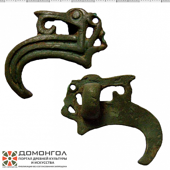 Бляшка сбруйная "Грифон"