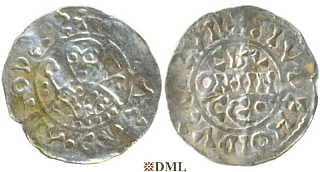Денарий, Германия, Нижняя Лотарингия, B. Bernold (1040-1054), м.д. Groningen, Ilisch 2000 18.1.9