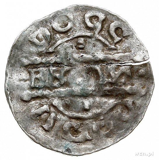 Денарий, Германия, Нижняя Лотарингия, Bruno III (1050-1057), м.д. Dokkum, Ilisch 2000, 21.19