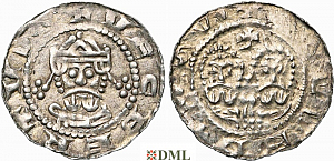 Денарий, Германия, Нижняя Лотарингия, Egbert II (1068-1090), м.д. Friesland (unknown mints), Ilisch 2000, 22.11