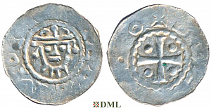 Денарий, Германия, Нижняя Лотарингия, Hermann (1059-1074), м.д. Jever, Dbg 597