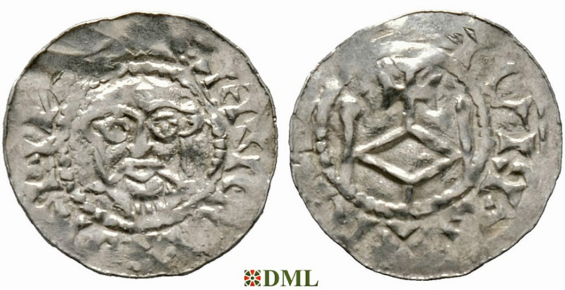 Денарий, Германия, Нижняя Лотарингия, Anonymous bishop, Umkreis von Emden, Dbg. 1311