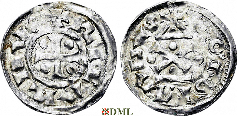 Денье, Франция, Нормандия, Richard I (943-996), м.д. Rouen