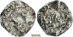 Денарий, Германия, Нижняя Лотарингия, Konrad II (1027-1039), м.д. Huy, Ilisch 2014 33.10