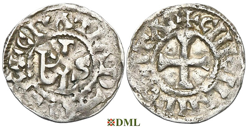 Денье, Каролинги, Raoul (923-936), м.д. Le Mans, Depeyrot 564