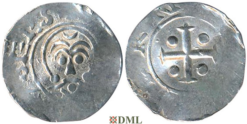 Денарий, Германия, Нижняя Лотарингия, B. Bernold (1046-1054), м.д. Deventer