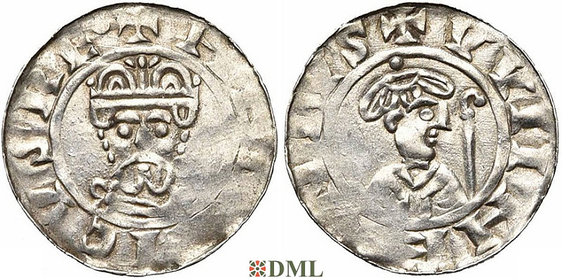 Денарий, Германия, Нижняя Лотарингия, B. Wilhelm (1054-1076), м.д. Groningen, Ilisch 2000 18.9