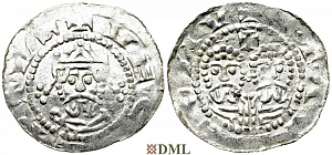 Денарий, Германия, Нижняя Лотарингия, Gf. Egbert II (1068-1090), м.д. Stavoren, Ilisch 2000, 22.1
