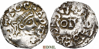 Денарий, Германия, Нижняя Лотарингия, Otto III (983-1002), м.д. Huy, Ilisch 2014, 33.7